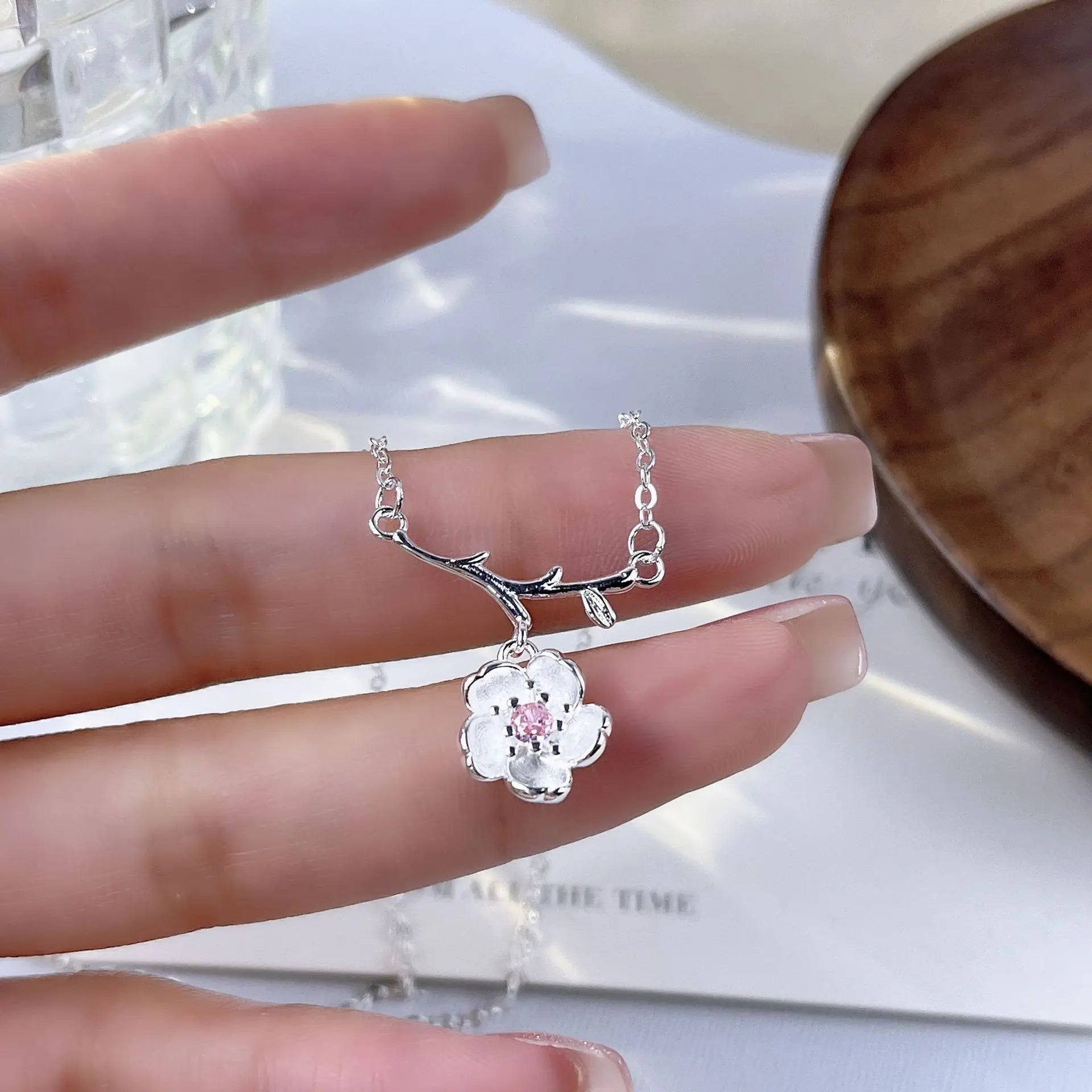 Maison Velvet — Sakura Bloom Necklace