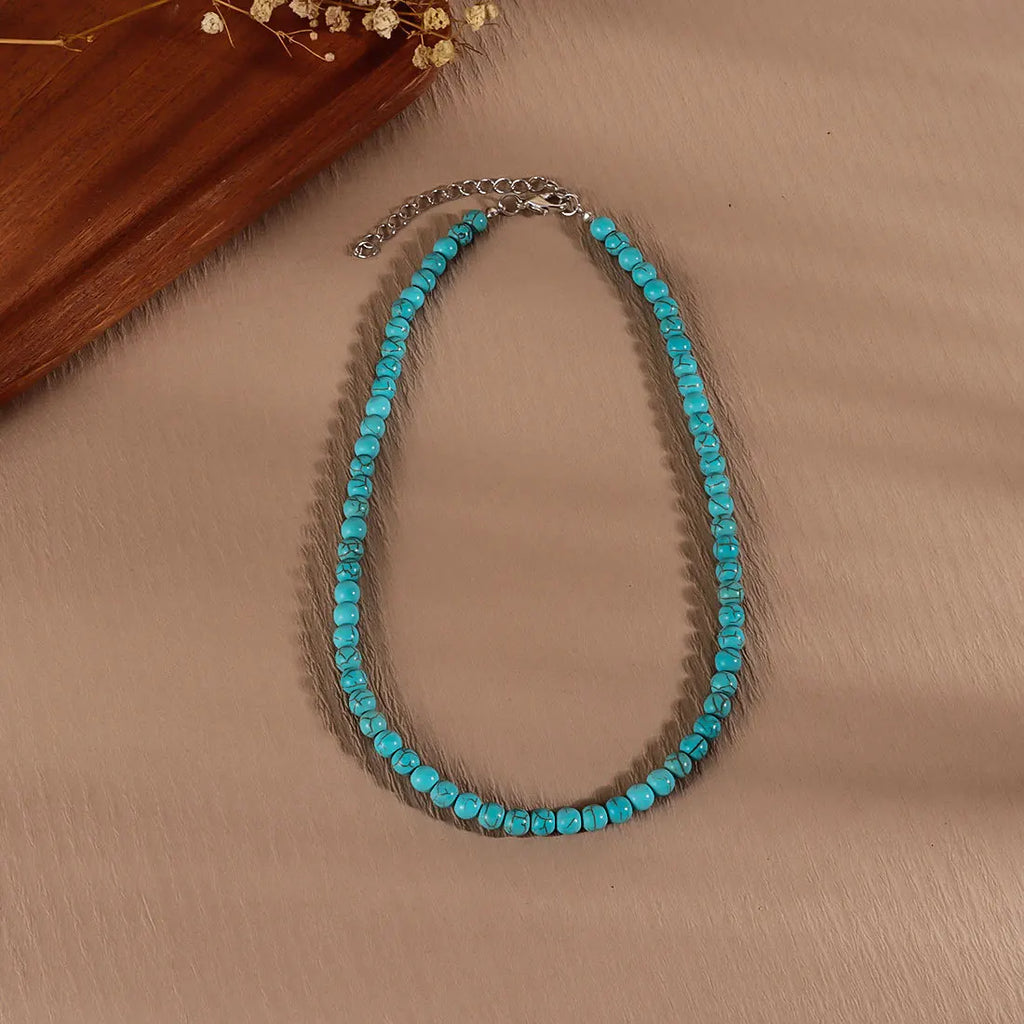 Maison Velvet — Turquoise Muse Necklace