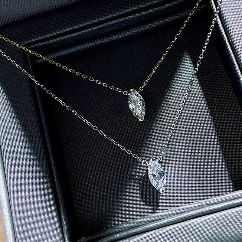 Maison Velvet — Celestia Zircon Necklaceewelry Gift